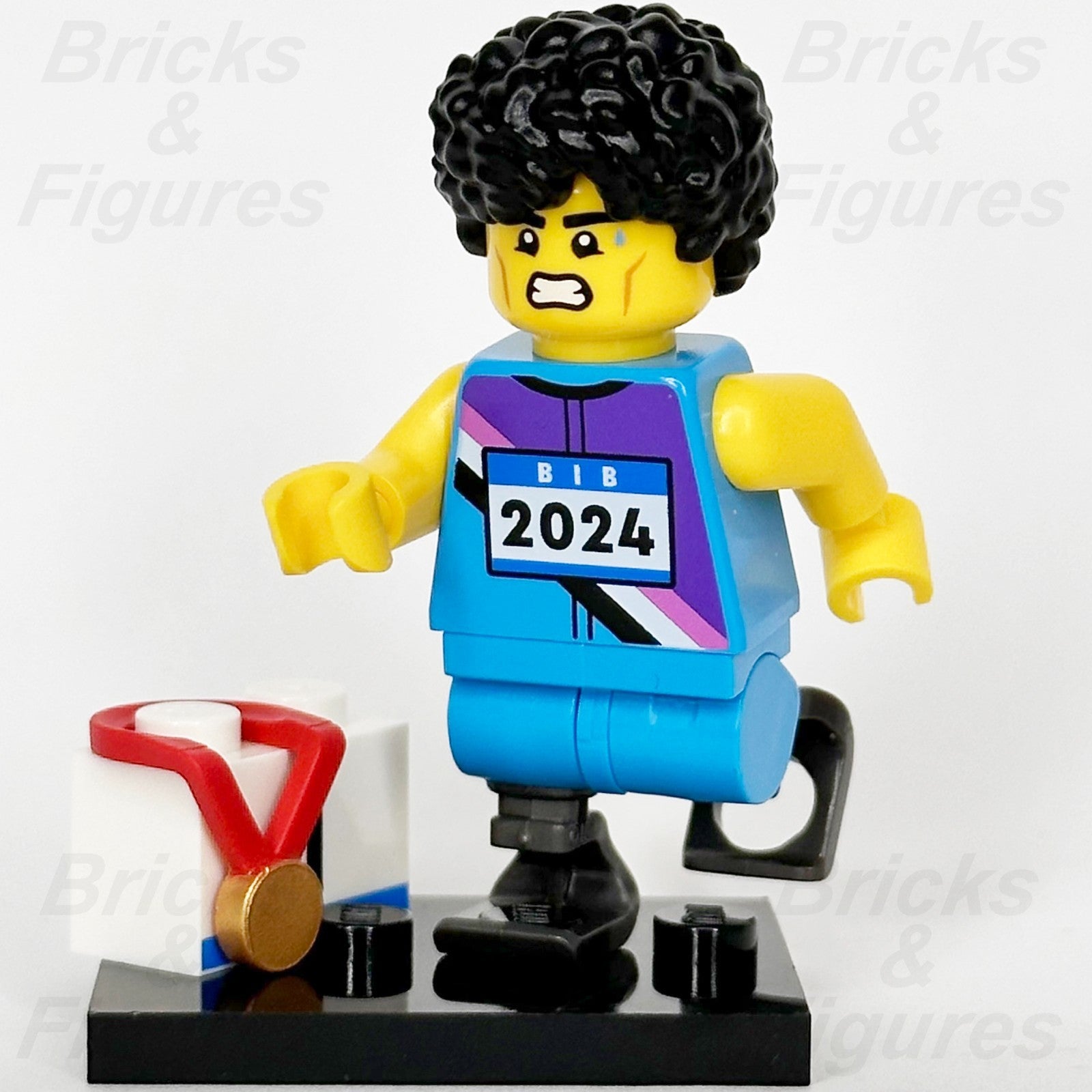 LEGO Minifigures Sprinter Minifigure Series 25 71045 col25-4 Athlete Minifig0