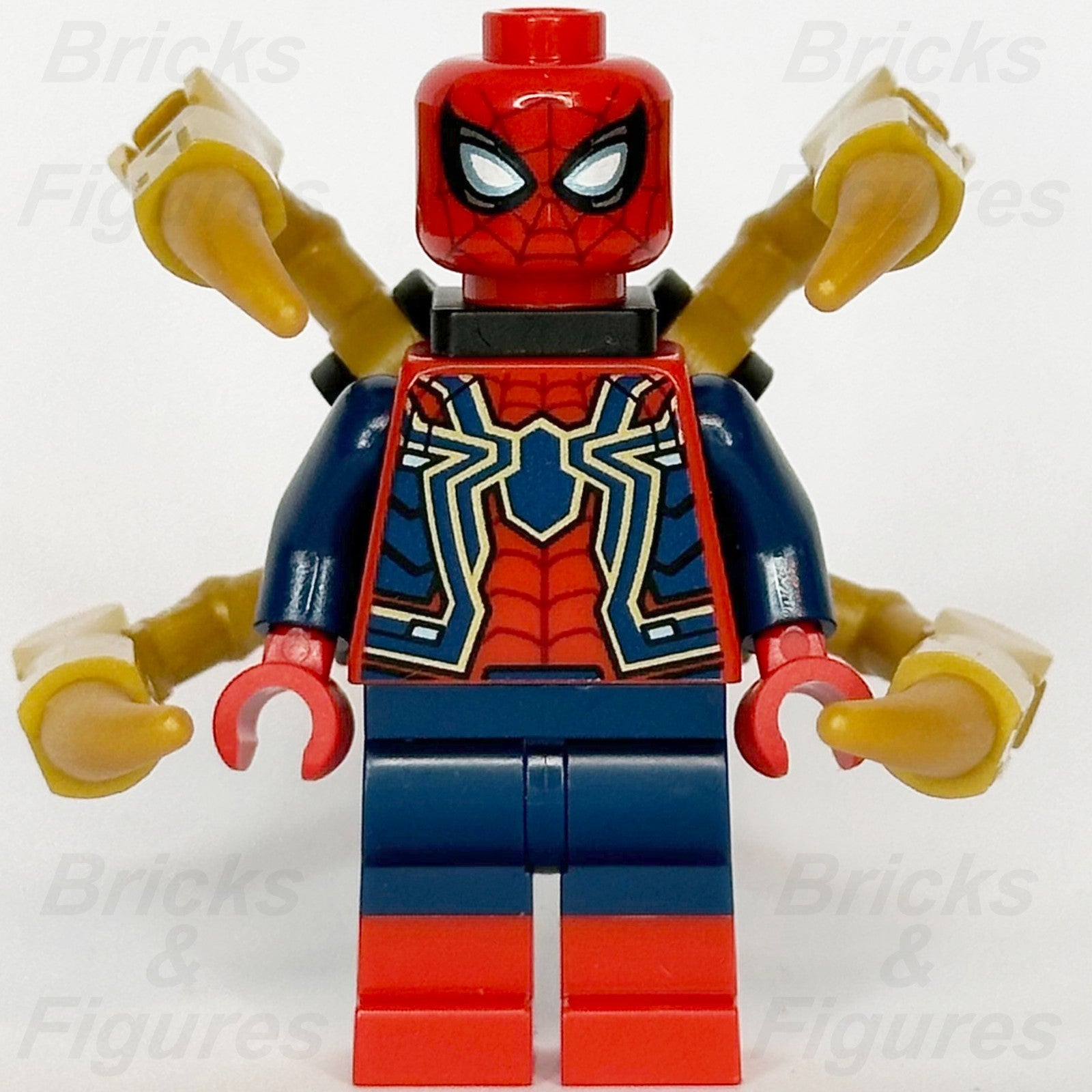 LEGO Super Heroes Iron Spider Minifigure Spider-Man Marvel 76323 sh1047 Avengers2