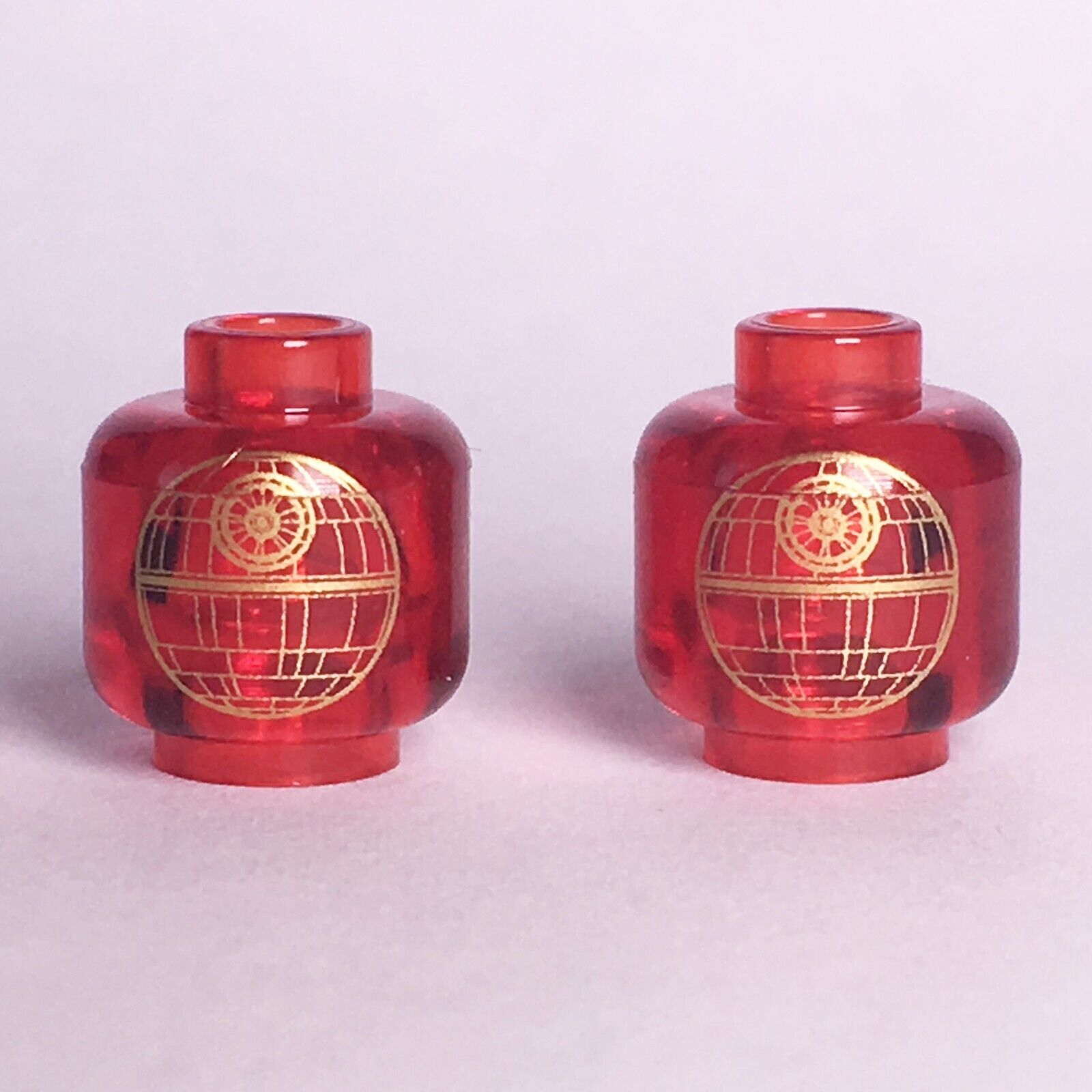 LEGO Star Wars Death Star Plans Part Minifigure Head 3626bpb0330 8039 x 2 - Bricks & Figures