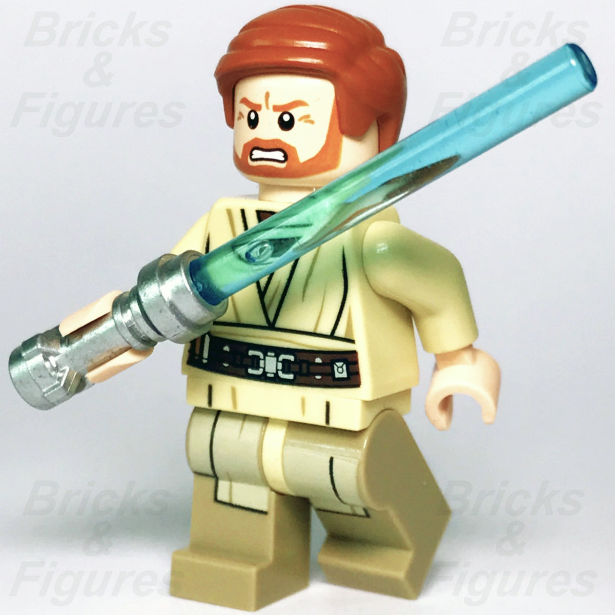 LEGO Star Wars ObiWan Kenobi Minifigure Jedi Master 75040 sw0535 Episode 3 ROTS0