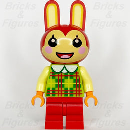 LEGO Animal Crossing Bunnie Minifigure Rabbit Minifig 77047 ani009 - Bricks & Figures