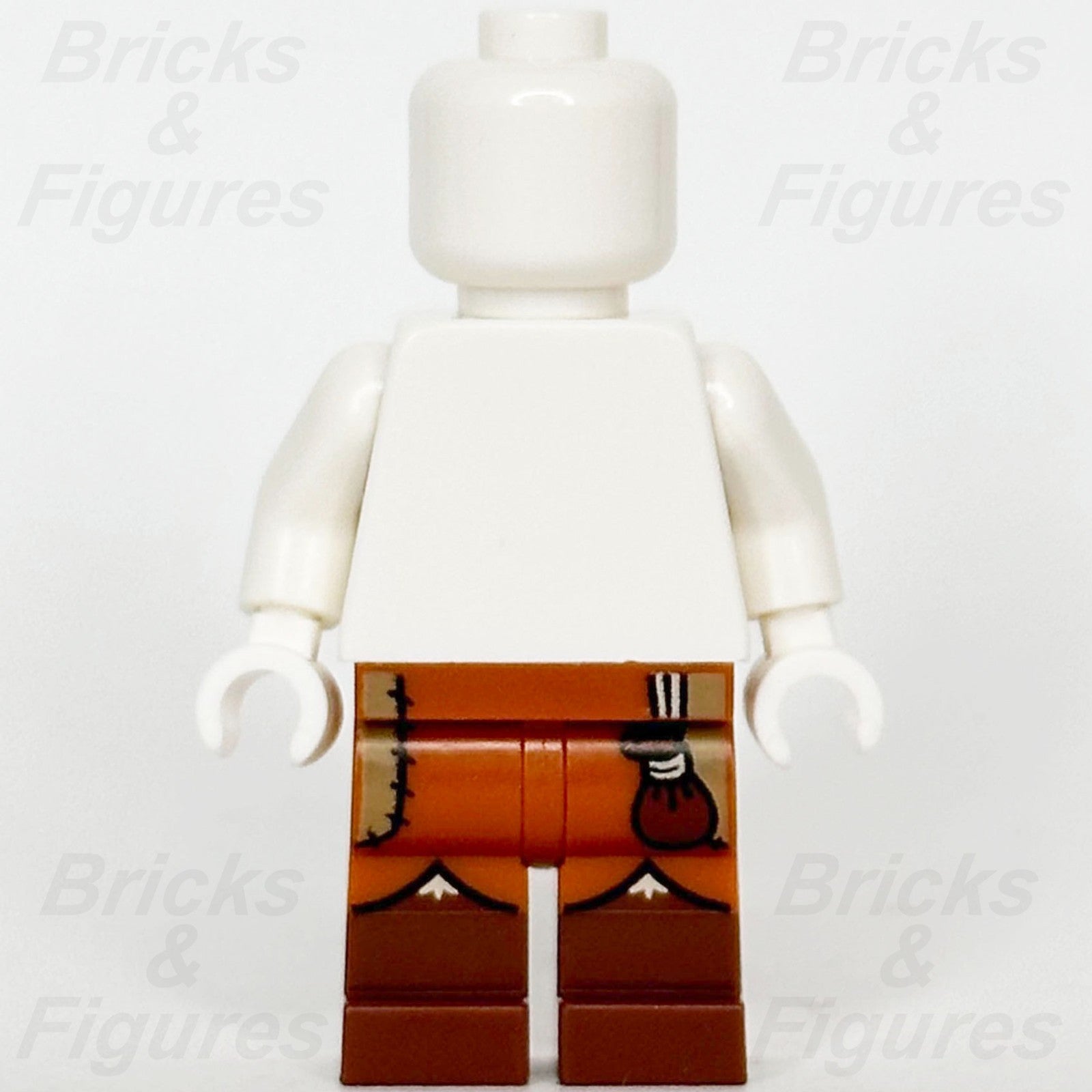 LEGO Dungeons & Dragons Elf Bard Minifigure Legs Part Reddish Brown Boots 710472