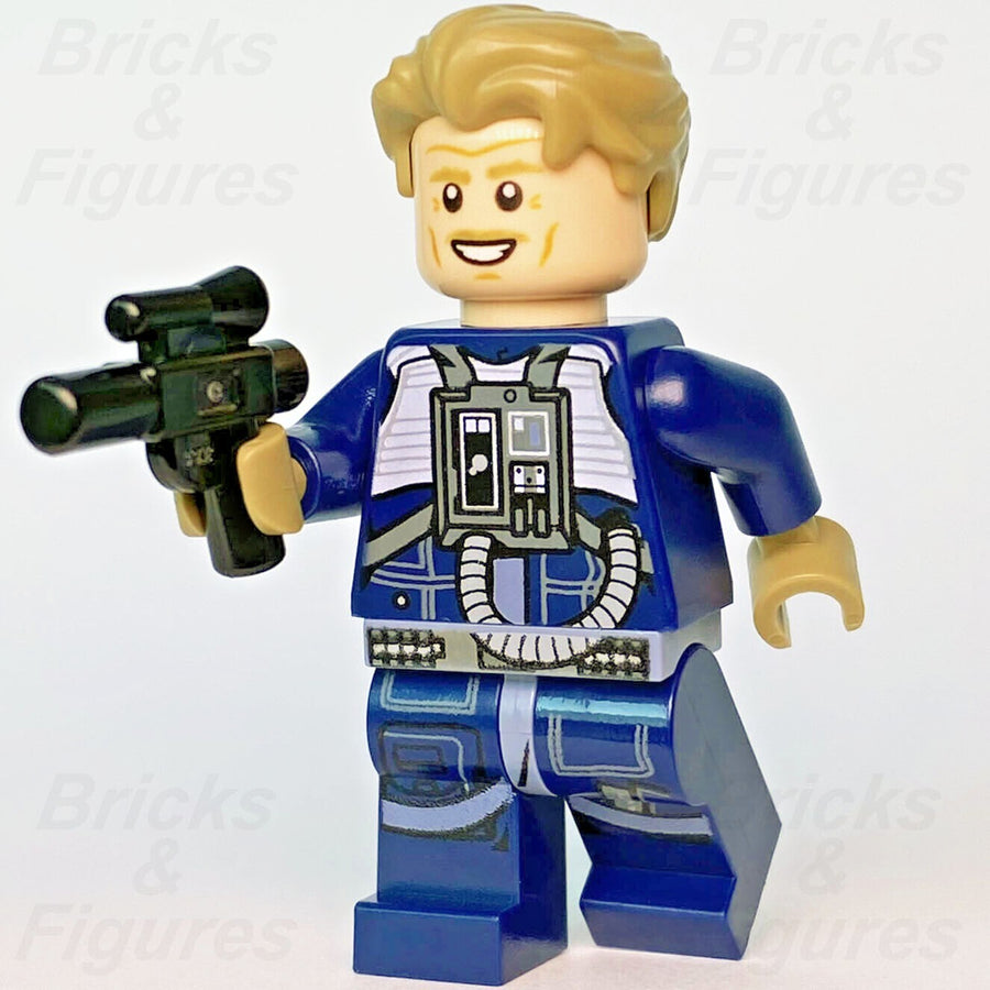 Used Star Wars LEGO General Antoc Merrick XWing Pilot Minifigure 75213240