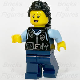 LEGO® City Police Officer Minifigure Town Female Safety Vest Badge 60419 cty17030
