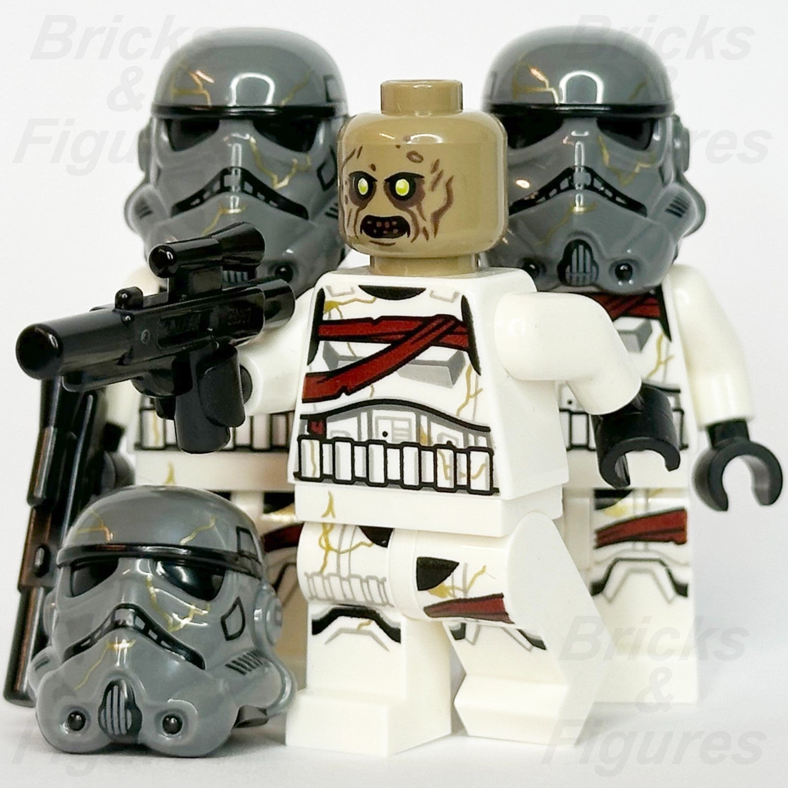 LEGO Star Wars Night Trooper Minifigure Ahsoka Zombie Stormtrooper 75412 x 30