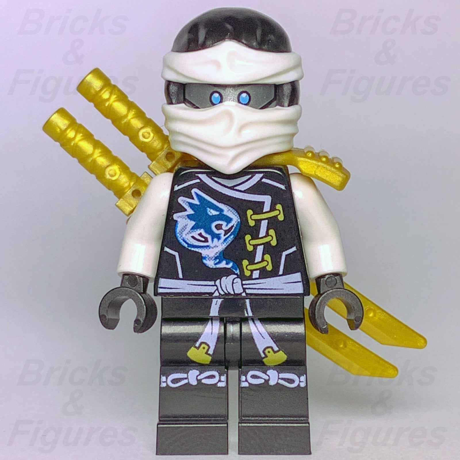 LEGO Ninjago Zane Minifigure Master of Ice Ninja Nindroid Skybound 70603 njo01890