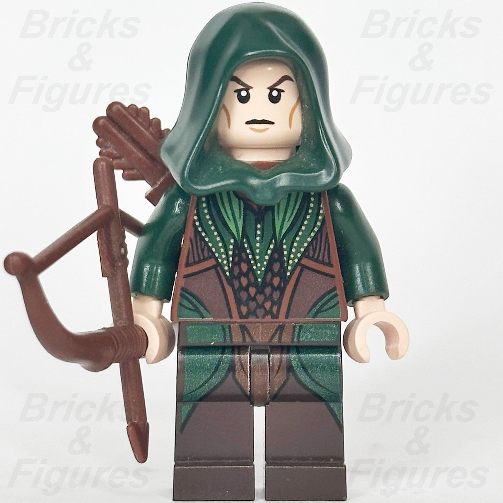 LEGO The Lord of the Rings Mirkwood Elf Archer Minifigure The Hobbit lor078 Used1