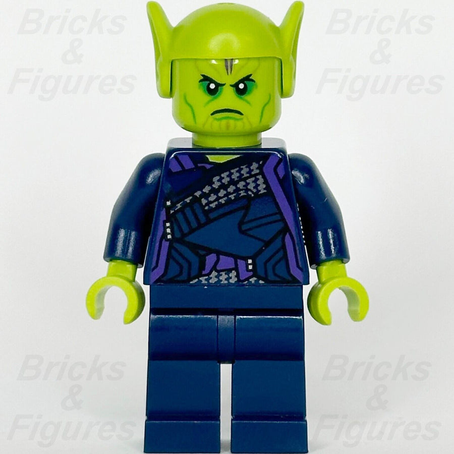 LEGO Super Heroes Talos Minifigure Skrull Captain Marvel 76127 sh0553 - Bricks & Figures
