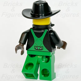 LEGO City Crook Snake Rattler Minifigure Police Town Green Overall 60315 cty13672