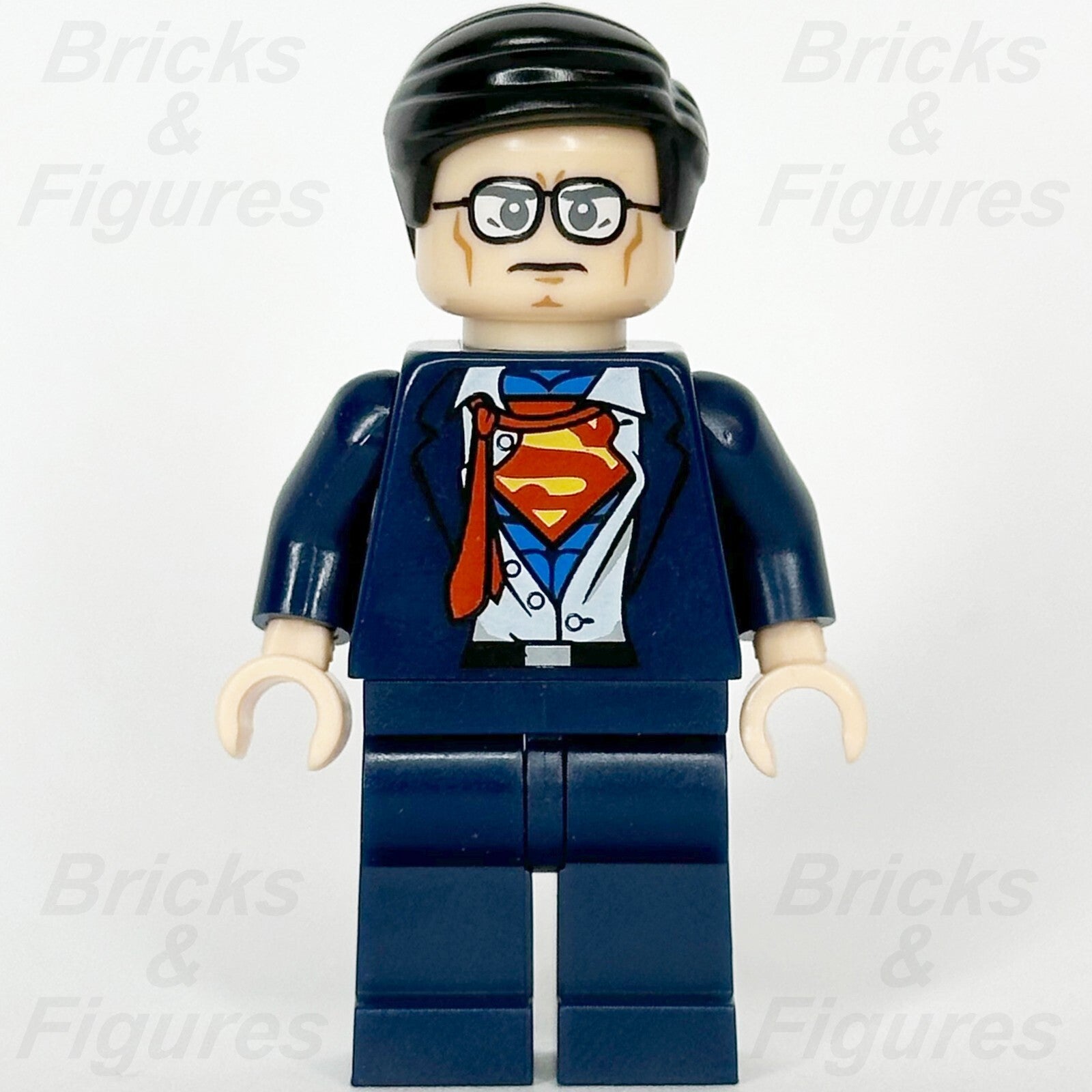 LEGO Super Heroes Clark Kent Minifigure Superman DC Batman 2 sh0083 5002202 Used1