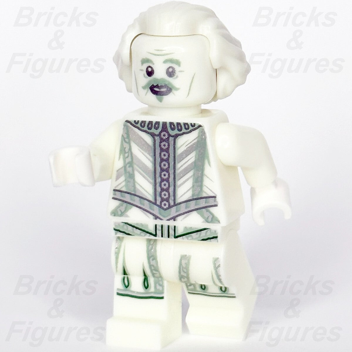 LEGO Harry Potter Nearly Headless Nick Minifigure Glow in the Dark 76389 Used1