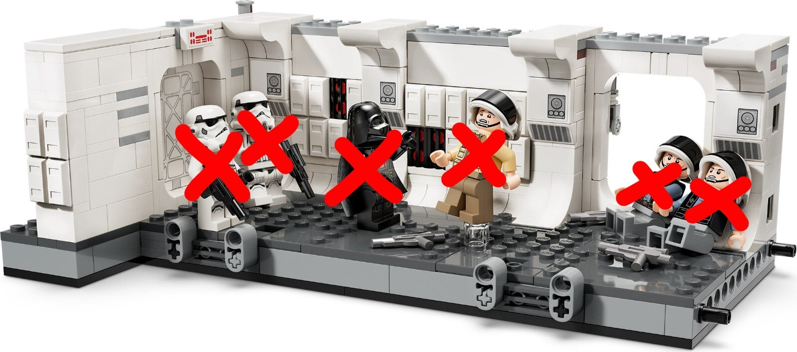 LEGO Star Wars Boarding the Tantive IV Set 75387 NO MINIFIGURES, NO BOX0