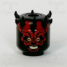 LEGO® Star Wars Darth Maul Head Minifigure Part Zabrak Horns Headgear Sith Face0