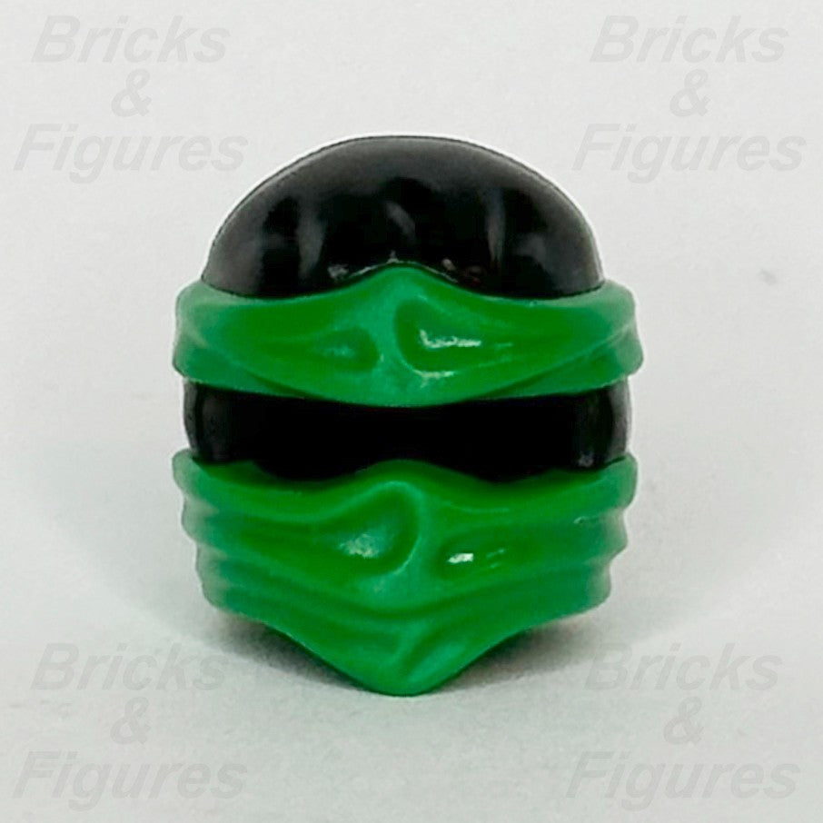 LEGO Ninjago Lloyd Minifigure Ninja Wrap Part Type 2 Black Green Helmet 198570