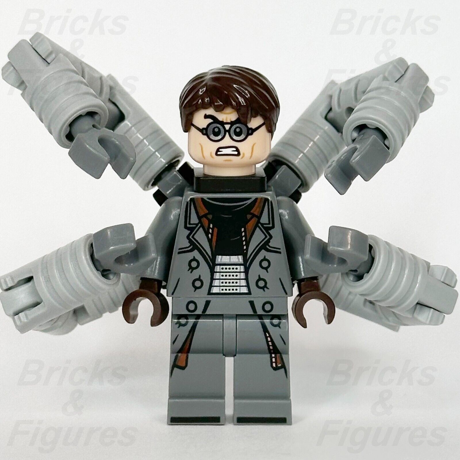 LEGO Super Heroes Dr. Octopus Minifigure Spider-Man No Way Home Doc 76261 sh890 - Bricks & Figures