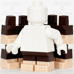 LEGO Dark Brown Short Legs Light Nougat Boots Minifigure Part Hips Hobbit x 52