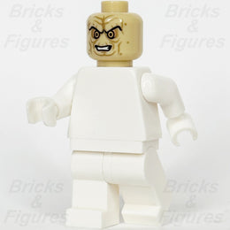 LEGO Star Wars Emperor Palpatine Minifigure Head Part Evil Smile Tan 3626pb11752