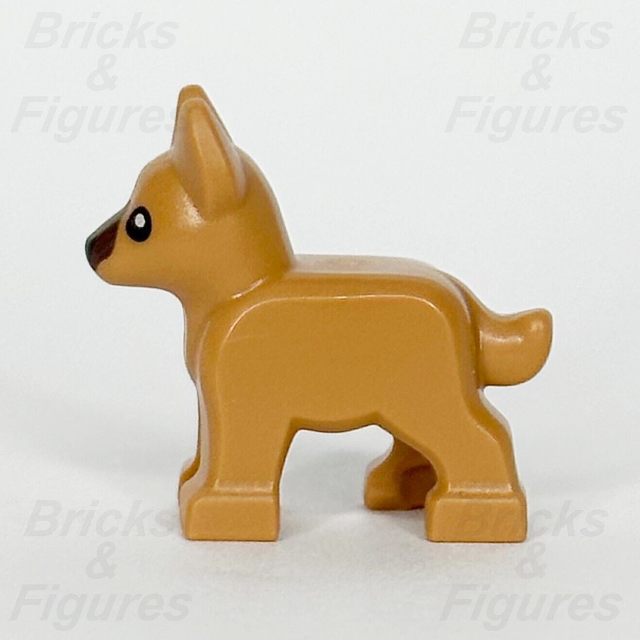 LEGO City German Shepherd Puppy Dog Animal Minifigure Alsatian 60398 60369 - Bricks & Figures
