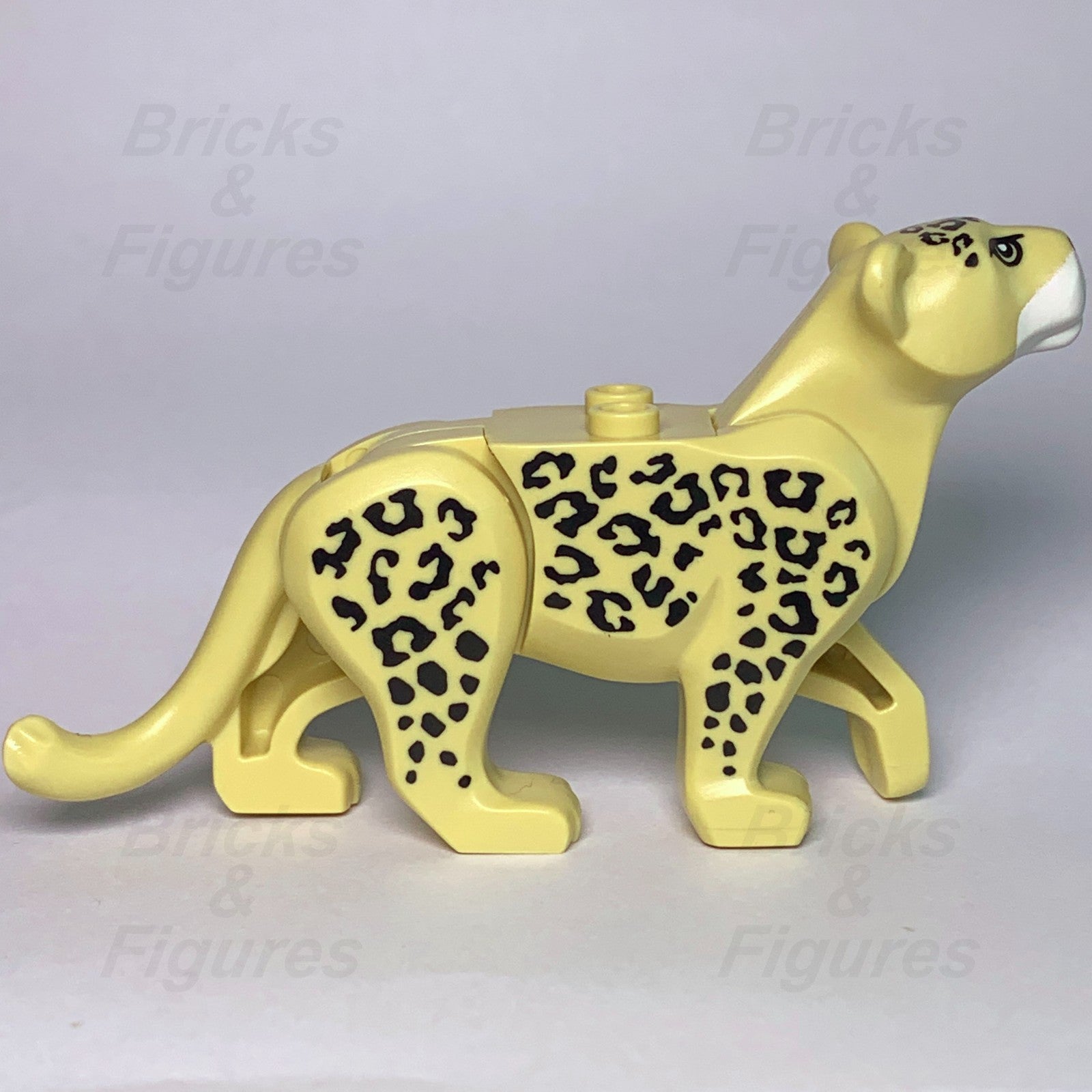 LEGO City Leopard Animal Minifigure Part Jungle Large Cat 60161 Tan Town Rare1