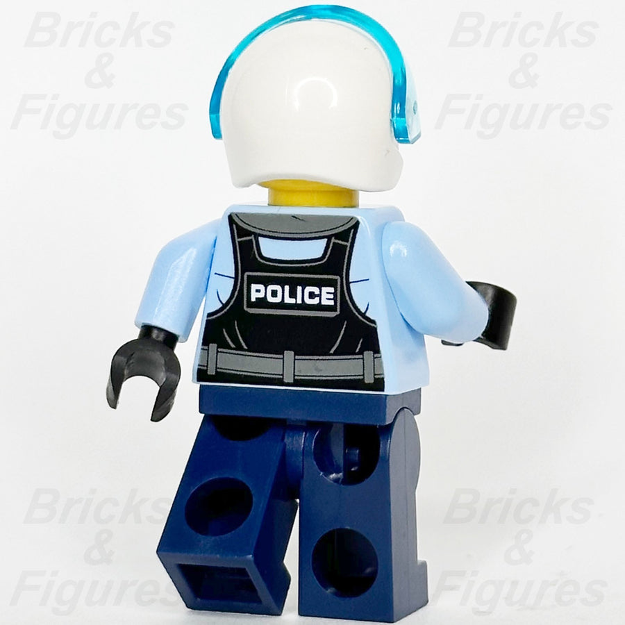 LEGO City Police Helicopter Pilot Minifigure Town Allen Minifig 60316 cty13802