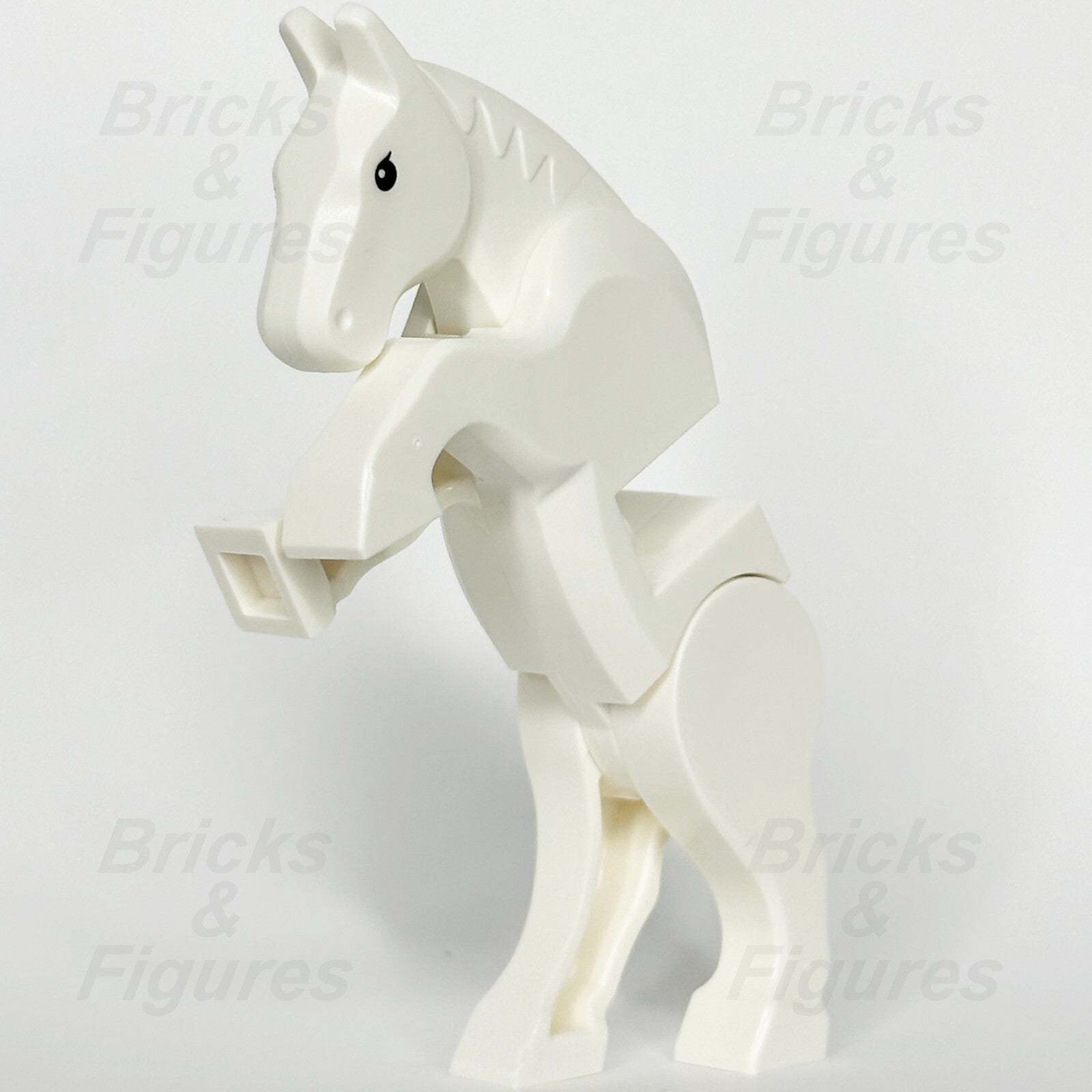 LEGO White Horse Minifigure Animal Part Movable Legs 76266 Minifig 10352c01pb092