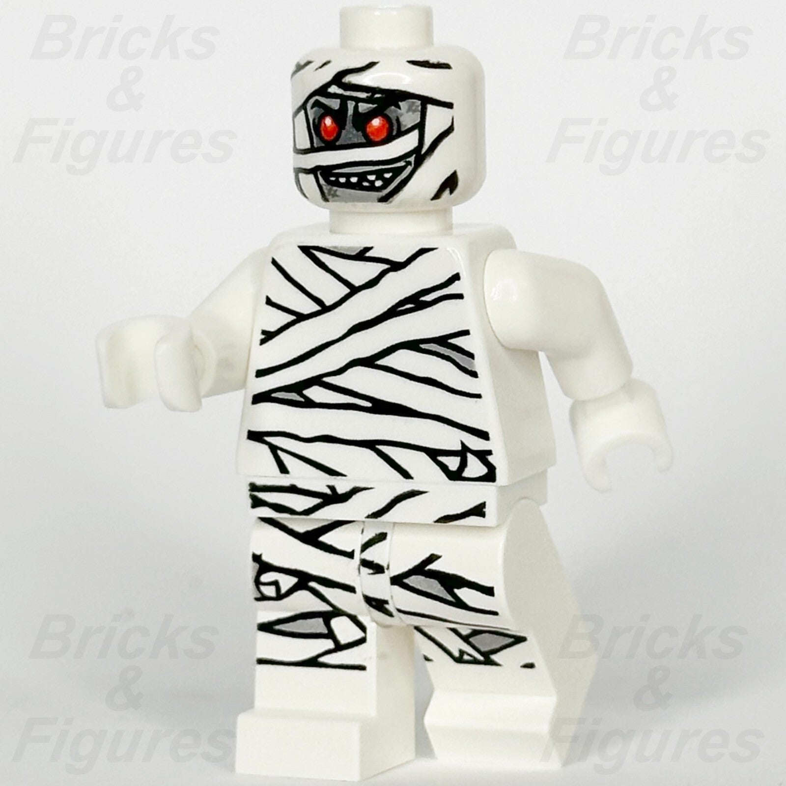 LEGO Monster Fighters Mummy Minifigure NonGlow in the DARK White 9462 Used0