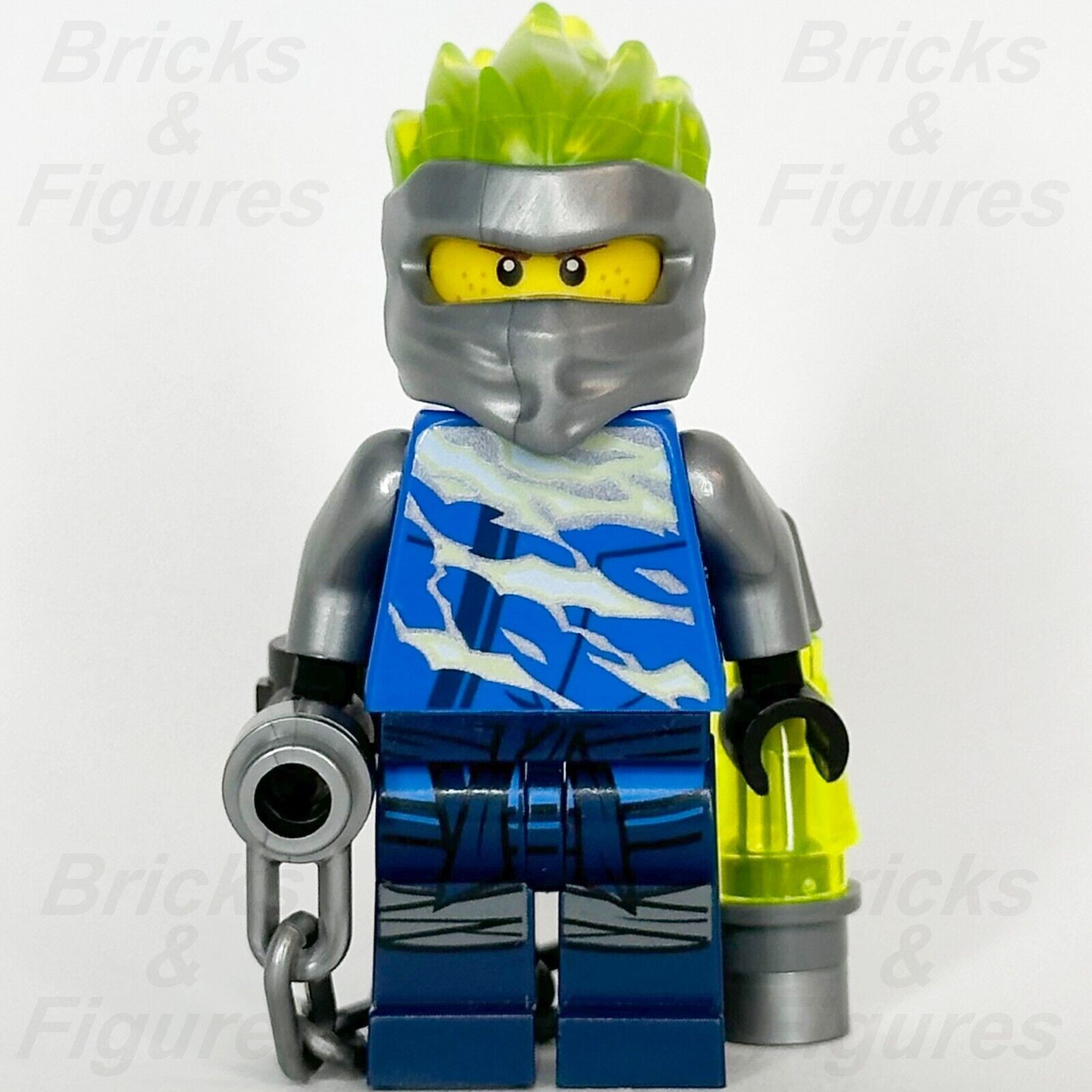 LEGO Ninjago Jay FS Minifigure Secrets of the Forbidden Spinjitzu Ninja 70682 - Bricks & Figures