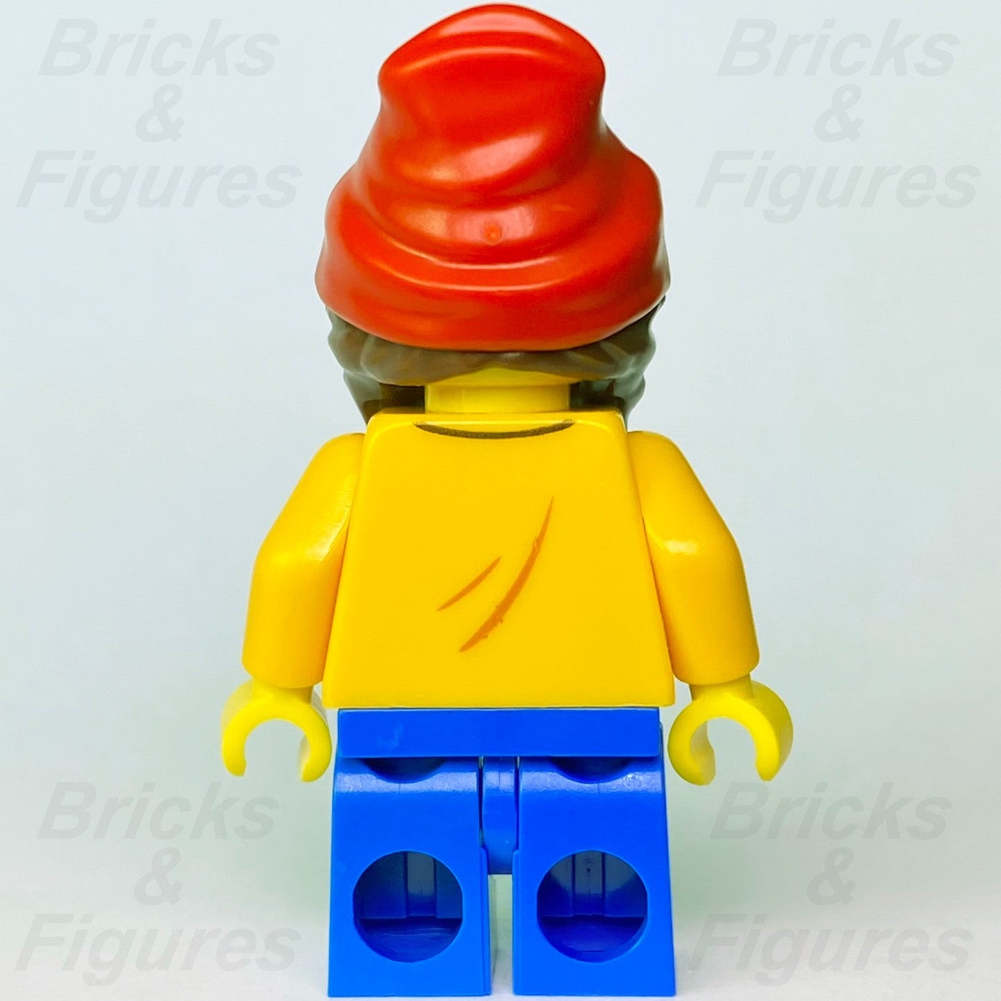 LEGO City Girl Minifigure Red Beanie Orange Jacket Building 60291 cty1235 Town2