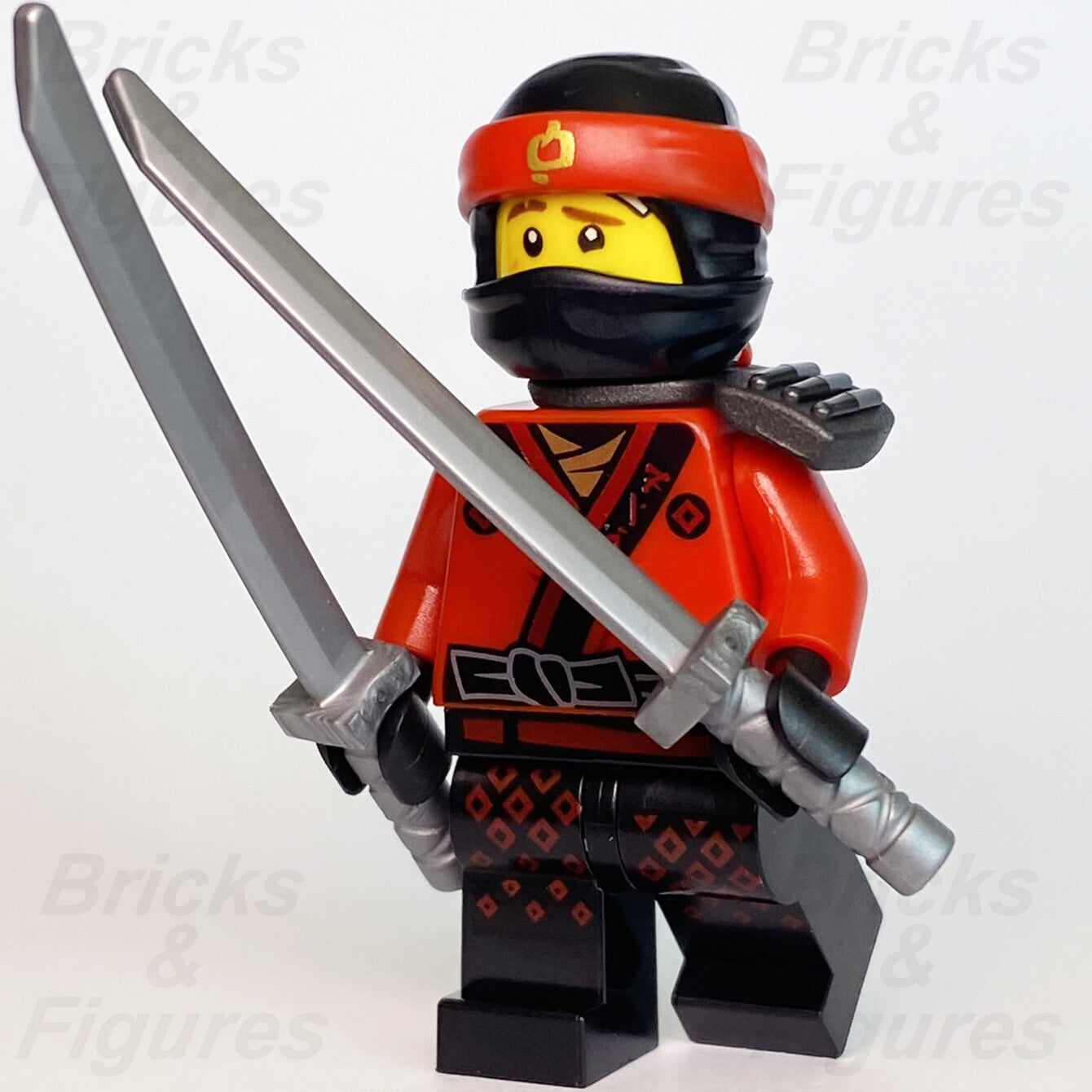 LEGO Ninjago Kai Minifigure Red Fire Ninja Movie 70618 70606 70611 10739 Used2