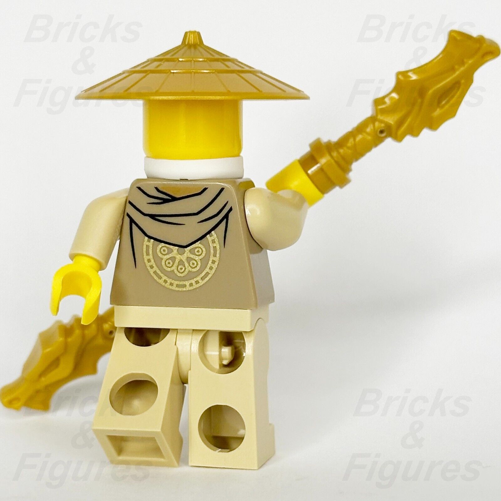 LEGO Ninjago Sensei Wu Minifigure Dragons Rising Season 2 Master Ninja 71819 - Bricks & Figures