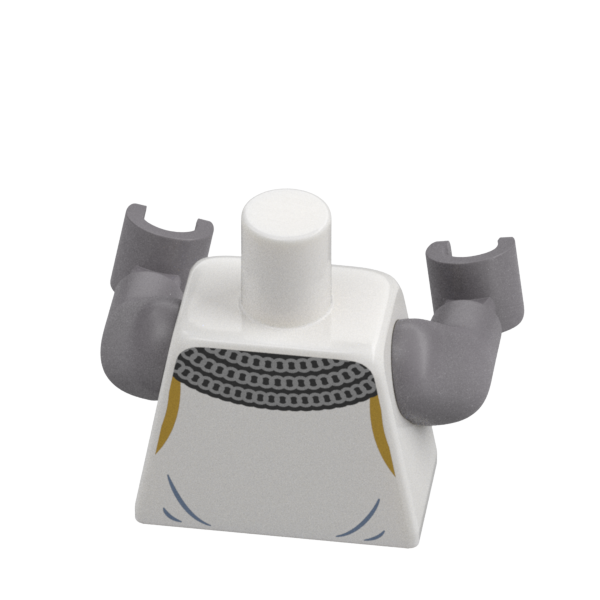 LEGO Minifigure Torso Part 6554425 76382 Castle Horse Knight Body 311681