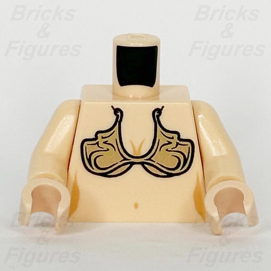 LEGO Star Wars Princess Leia Slave Torso Minifigure Part Body Pattern 6210 ROTJ - Bricks & Figures