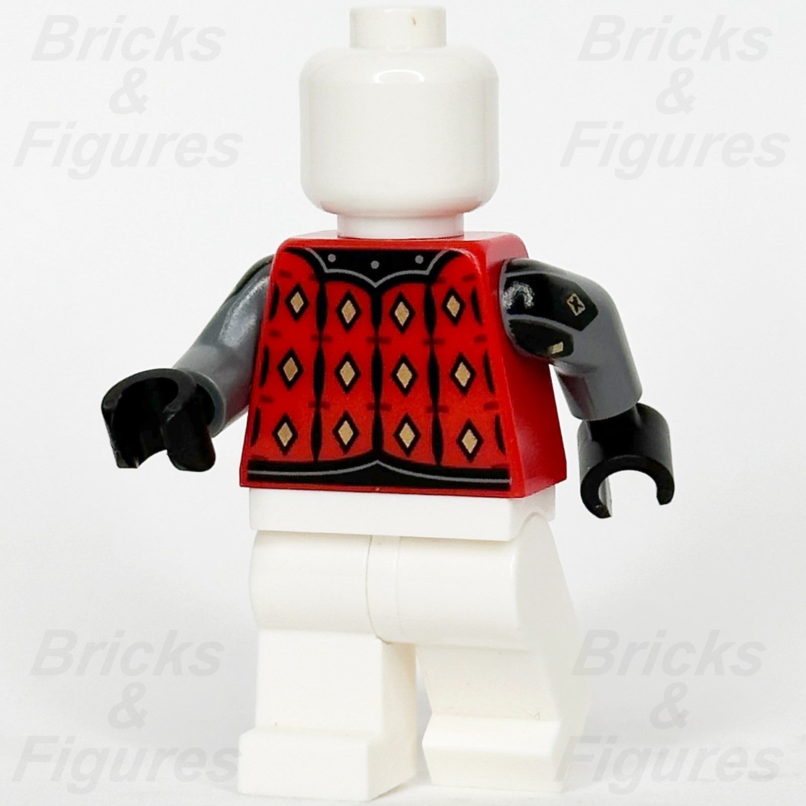 LEGO® Vampire Knight Minifigure Torso Part Tunic Gold Diamonds Castle 71045 Body1