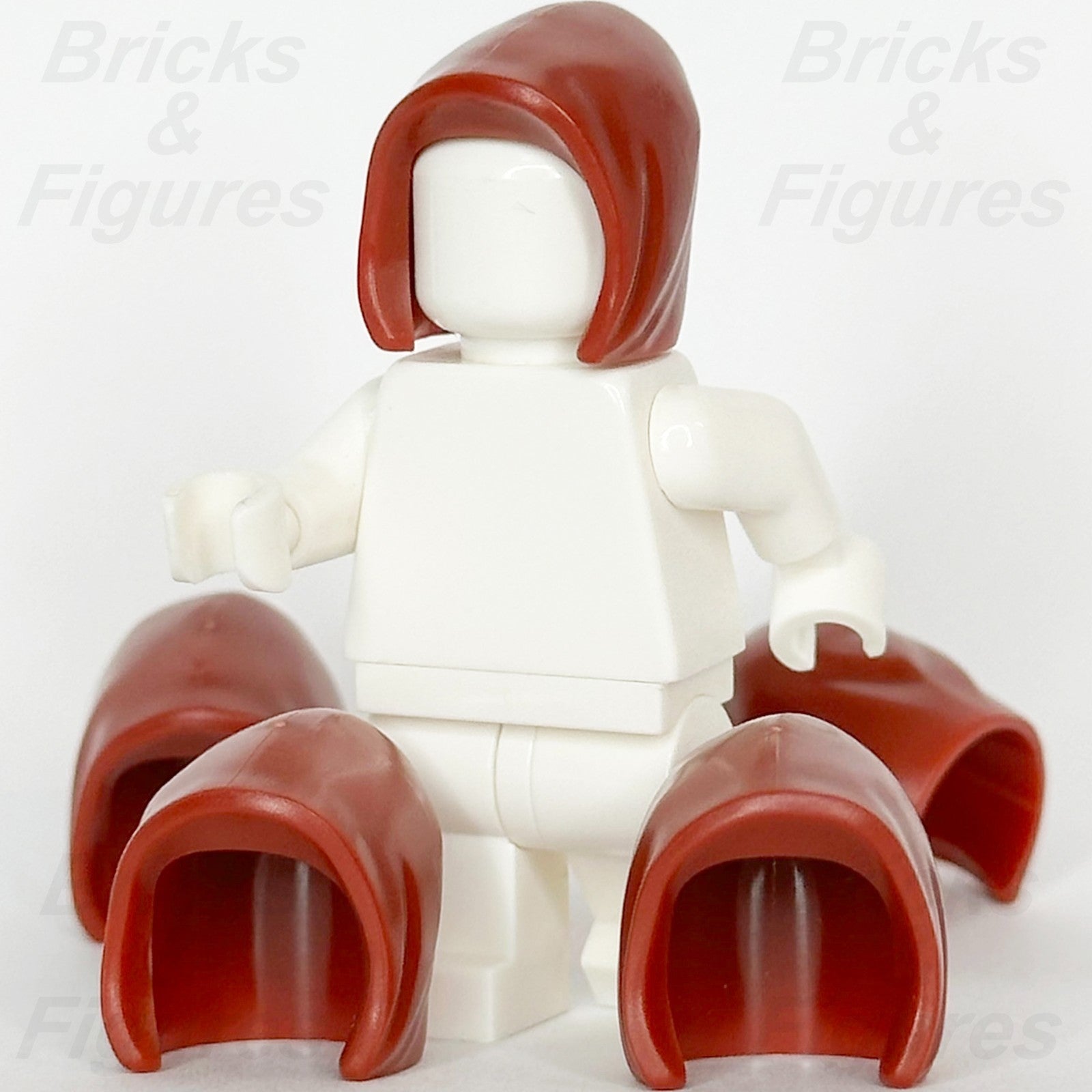 LEGO Minifigure Hood Part Dark Red Headgear Basic Smooth 74528 5368 x 51