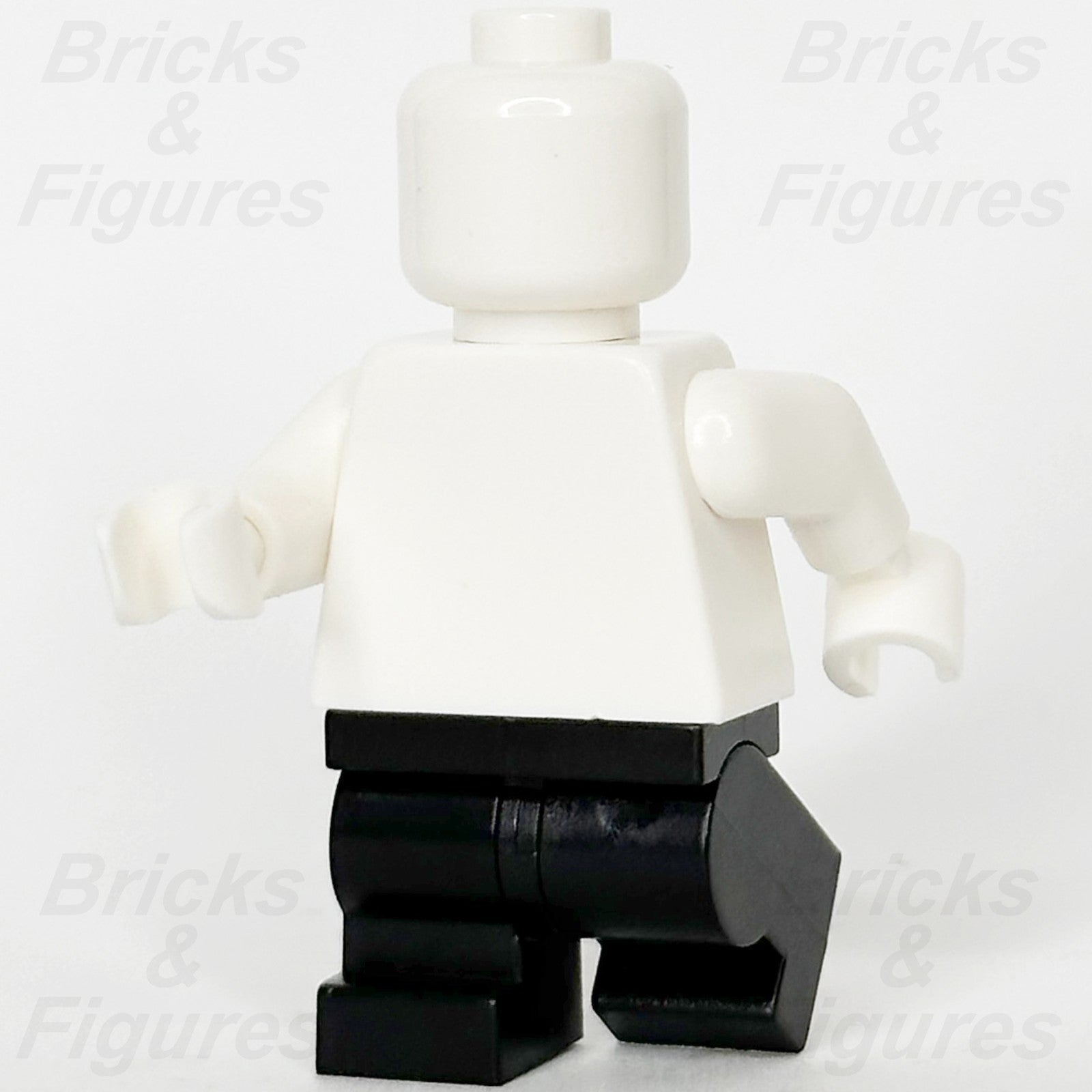 LEGO Minifigure Black Medium Legs Part Plain Hips Short 6509080 107007 970cm001