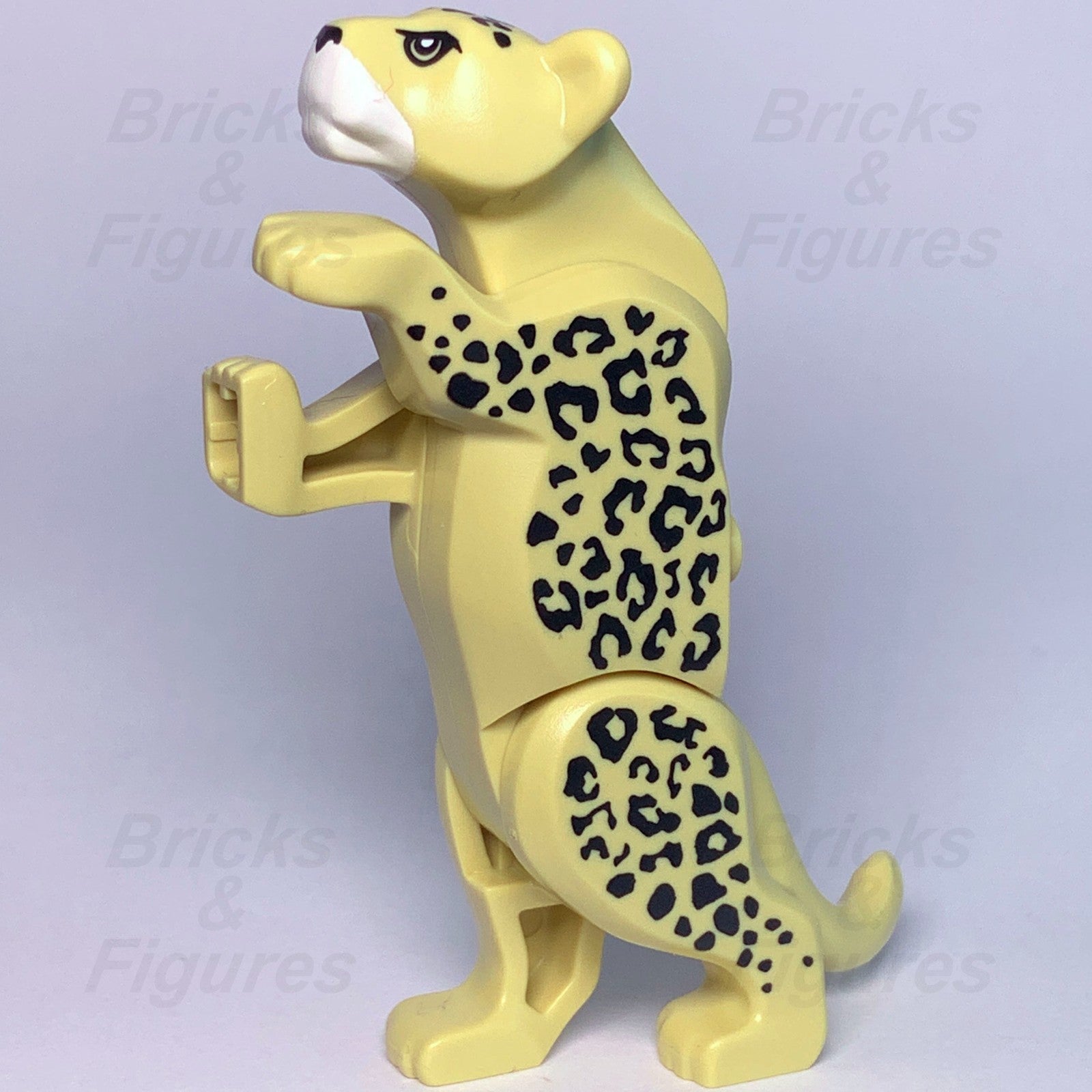LEGO City Leopard Animal Minifigure Part Jungle Large Cat 60161 Tan Town Rare2