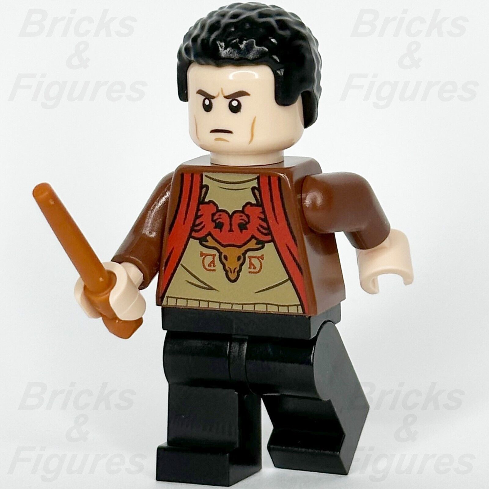 LEGO Harry Potter Viktor Krum Minifigure Goblet of Fire Wizard 75946 hp177 - Bricks & Figures