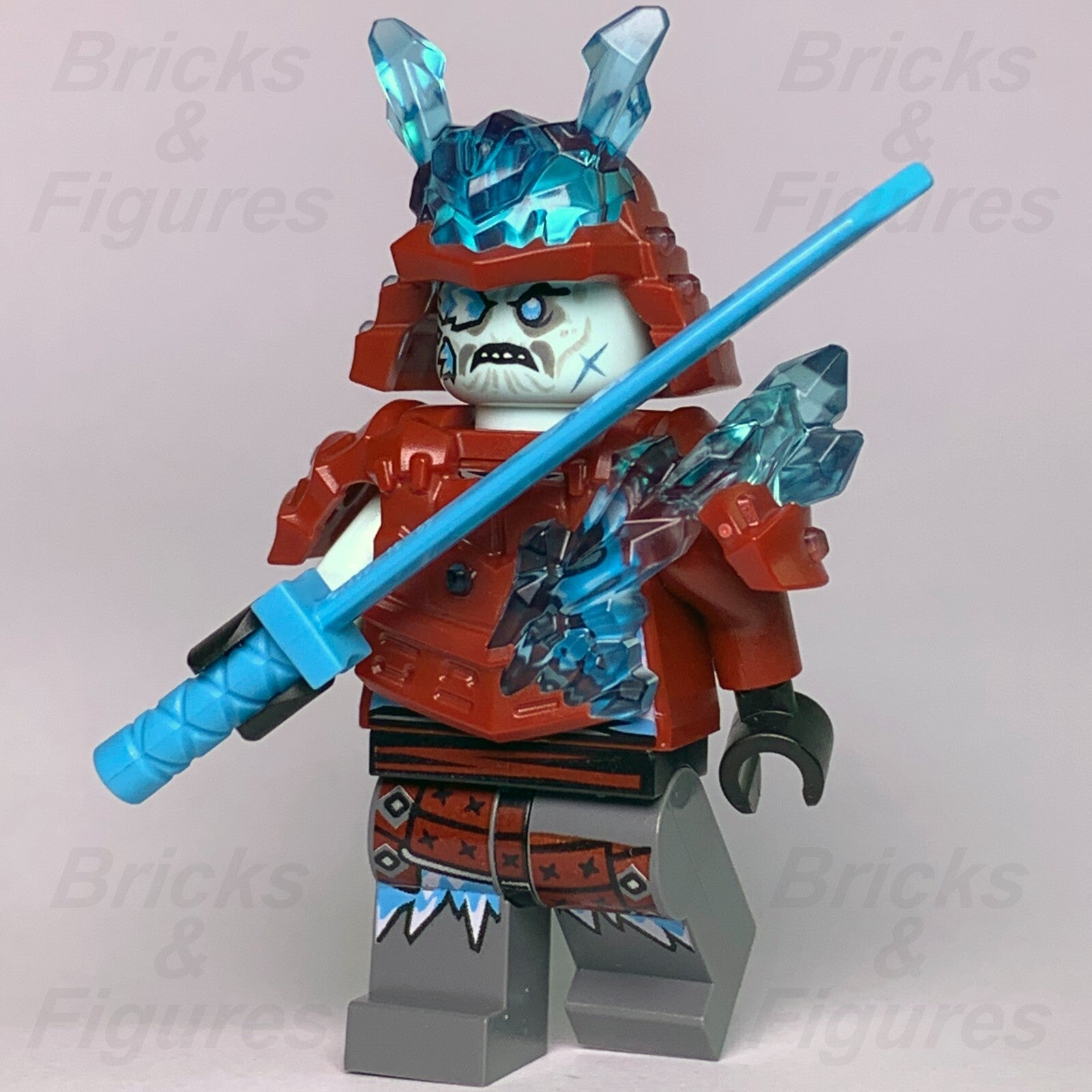 LEGO® Ninjago Blizzard Warrior Minifigure Samurai 70671 70676 70684 njo0518 Used1
