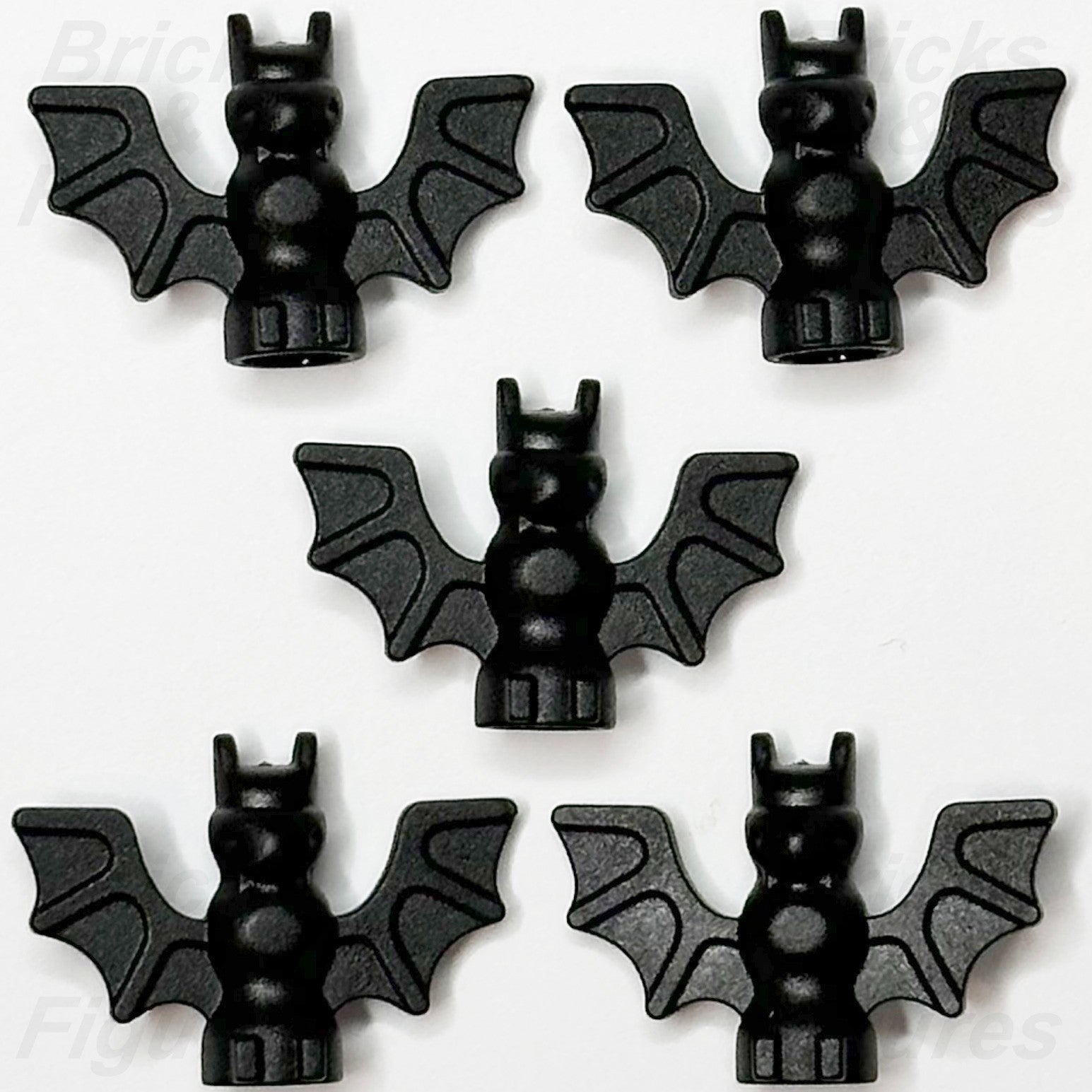 LEGO Black Bat Animal Part Air Halloween Spooky Flying Bats Parts 30103 x 50