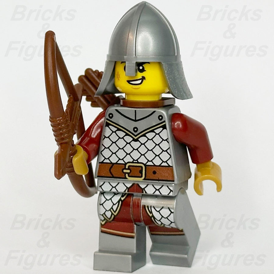 LEGO Castle Griffin Knight Archer Minifigure Scout Soldier Bow & Quiver Minifig0