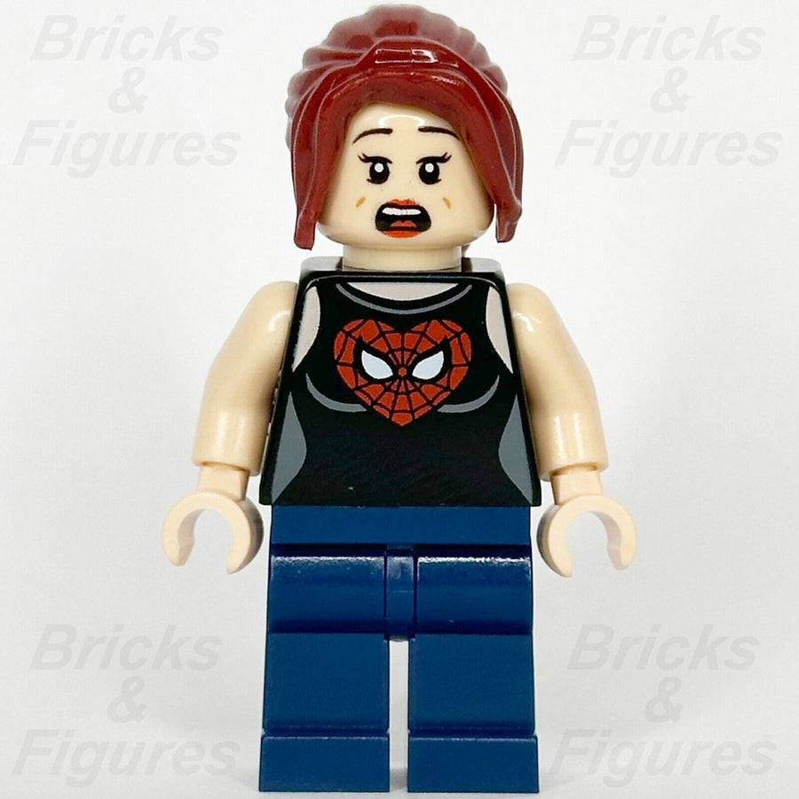 LEGO Super Heroes Mary Jane Minifigure Ultimate Spider-Man Marvel 76016 sh0103 - Bricks & Figures