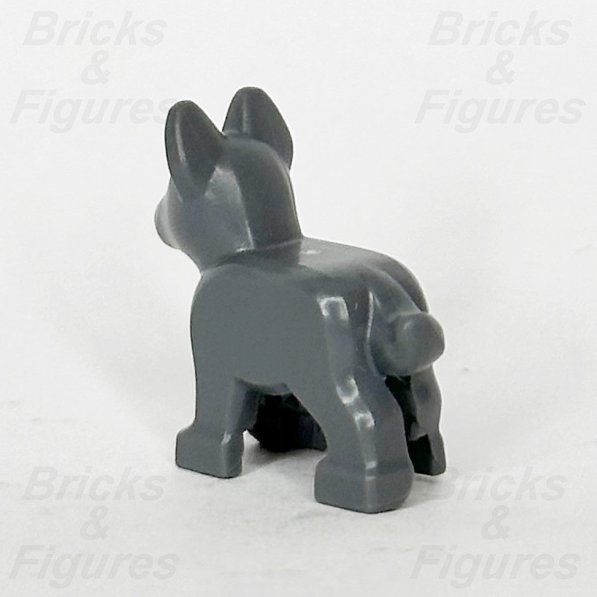 LEGO Dark Bluish Grey German Shepherd Puppy Dog Animal Minifigure 71047 Alsatian2