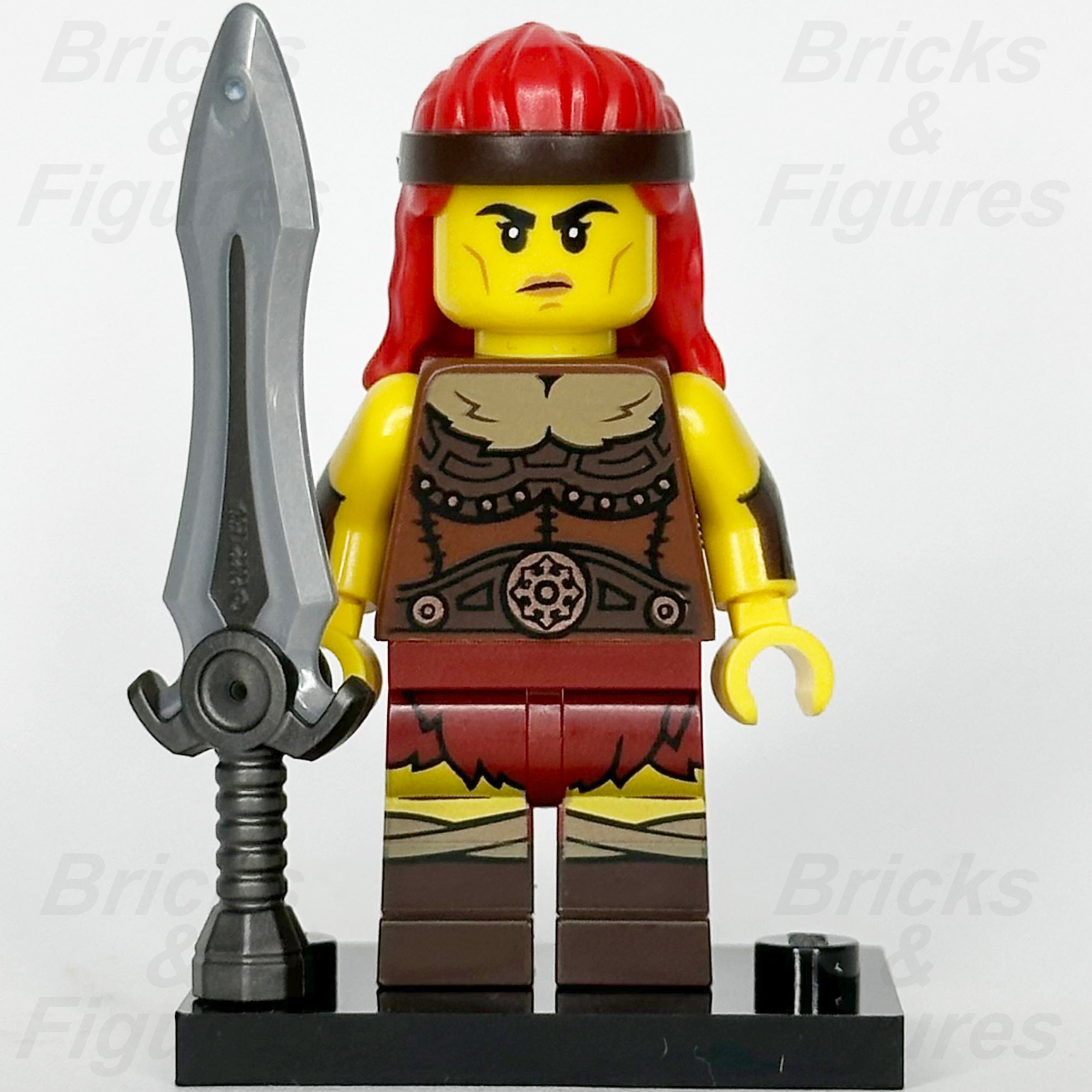 LEGO Minifigures Fierce Barbarian Minifigure Series 25 71045 col25-11 Warrior - Bricks & Figures