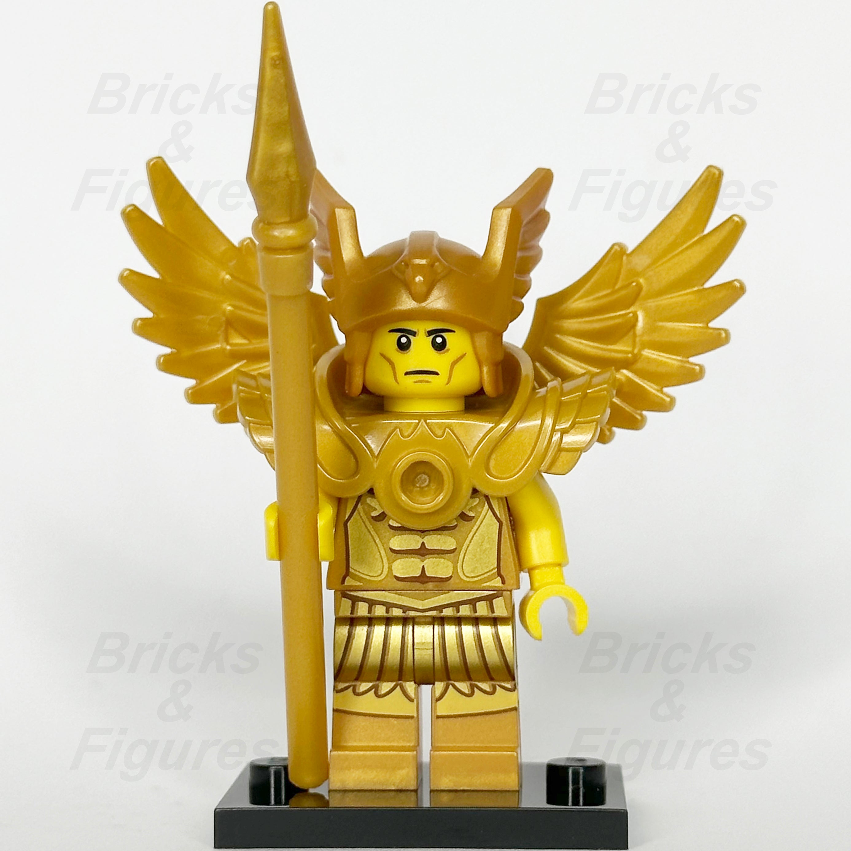 LEGO Minifigures Flying Warrior Minifigure Series 15 71011 col15-6 Golden Spear - Bricks & Figures