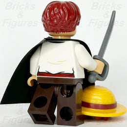 LEGO One Piece Shanks Minifigure Pirate Emperor 75636 op001 with Hat & Sword - Bricks & Figures