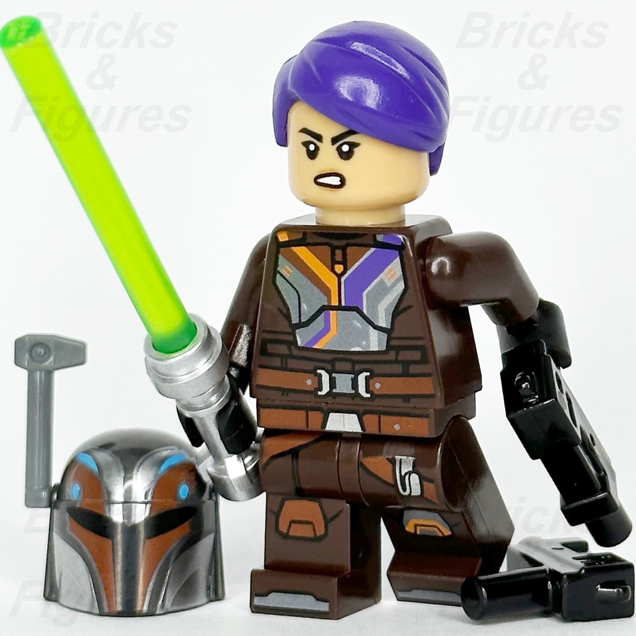 LEGO Star Wars Sabine Wren Minifigure Mandalorian Jedi Padawan 75362 sw1302