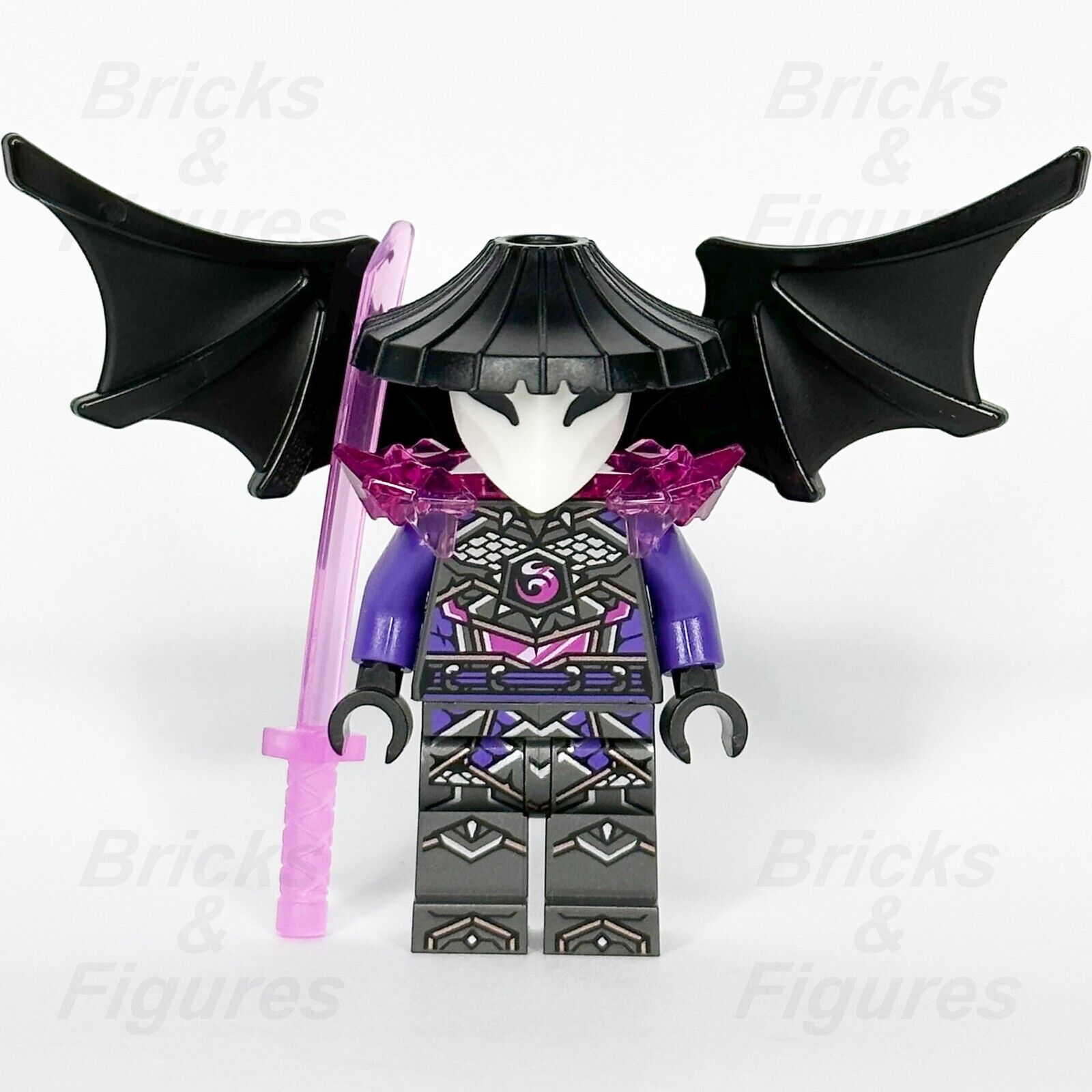 LEGO Ninjago General Vangelis Minifigure Crystalized 892303 njo802 Plain Head - Bricks & Figures