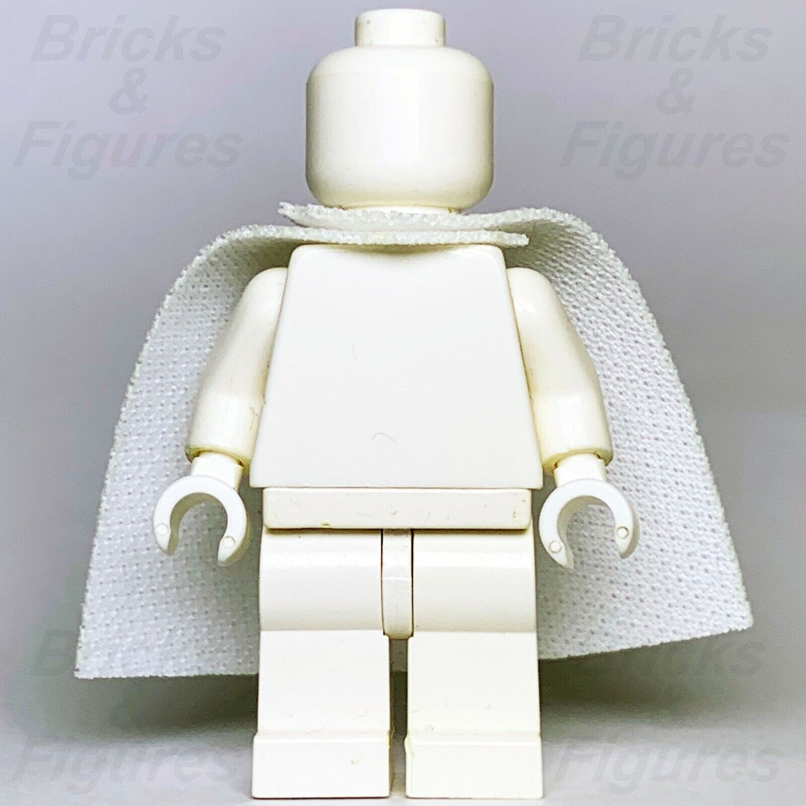 Star Wars LEGO White Spongy Cape Robe Cloth for Jedi Sith Minifigures - Bricks & Figures