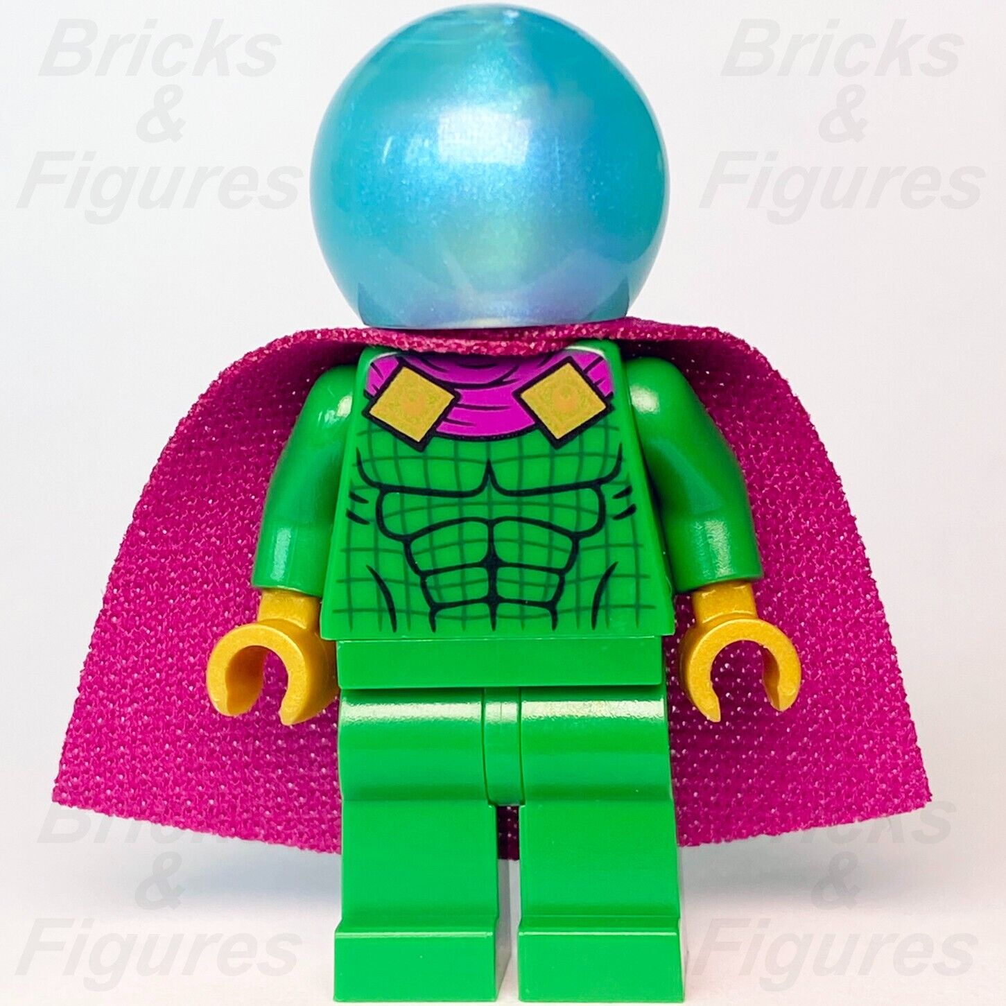 LEGO Super Heroes Mysterio Minifigure Spider-Man Marvel 76178 sh709 Minifig - Bricks & Figures