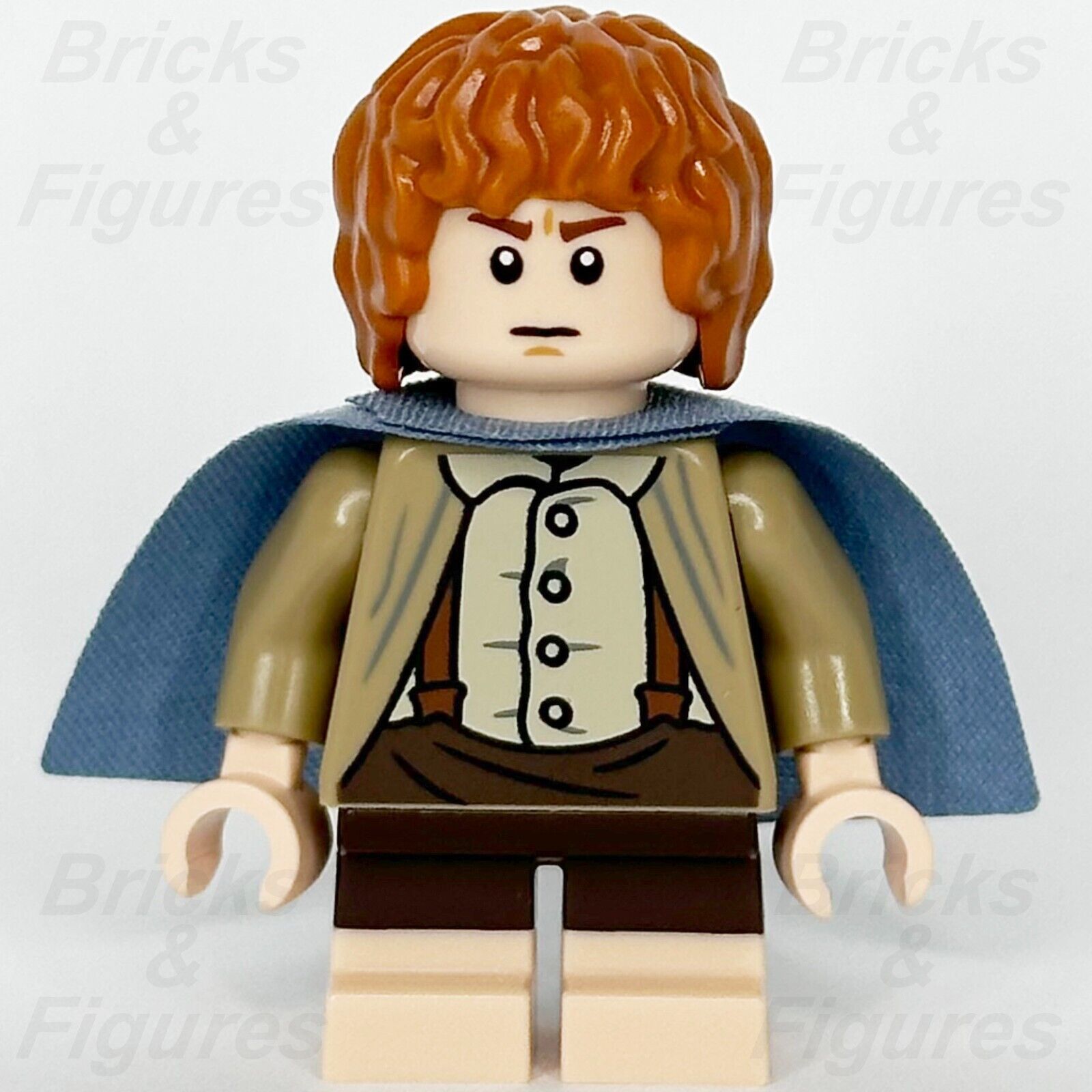 LEGO Sam Minifigure Hobbit The Lord of the Rings Samwise Gamgee 10316 lor113 - Bricks & Figures